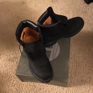 Men’s Black Timberland Boots sz. 10
